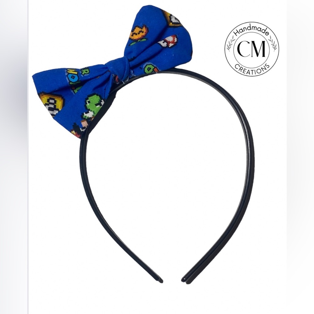 Mario Bow hair band